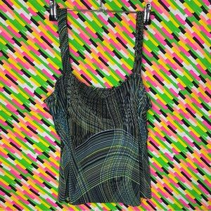 Vintage Colorful Pattern Tank Top